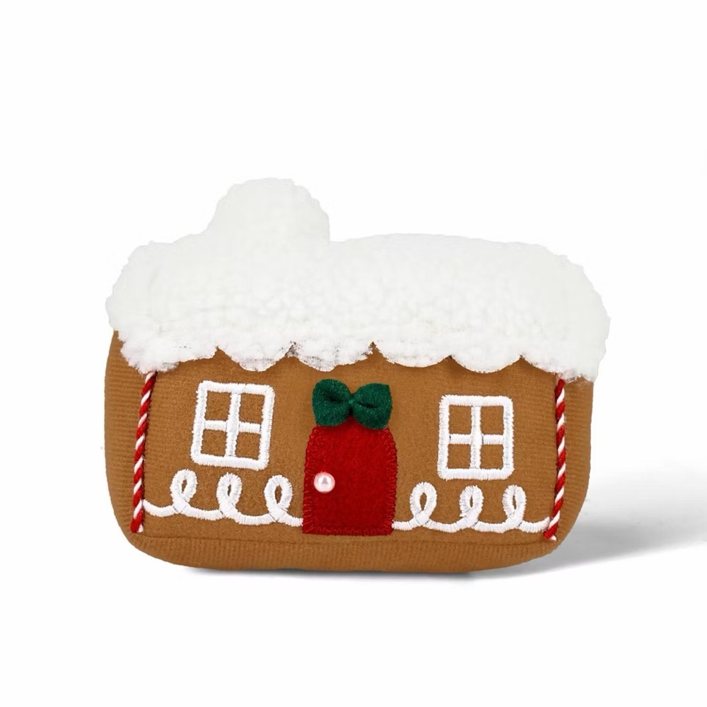 NEW Gingerbread House Plush Decor